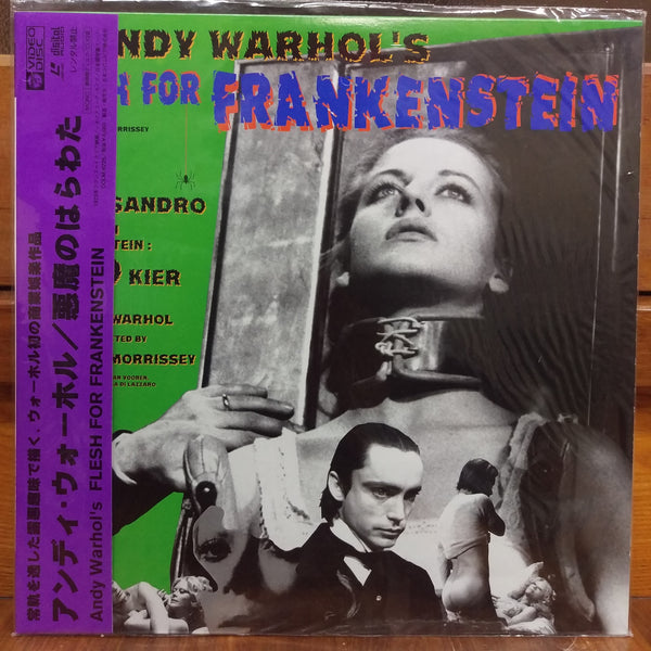 Andy Warhol's Flesh For Frankenstein Japan LD Laserdisc COLM-6226