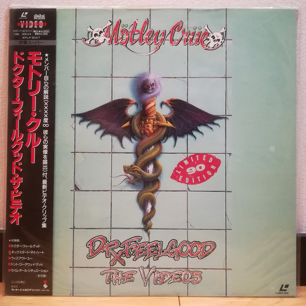 その他 LASERDISC Motley Crue Dr. Feelgood The Videos WPLP9047 WARNER-PIONEER /00600 LASERDISC MOTLEY CRUE Dr. Feelgood The Vid WPLP9047 WARNER