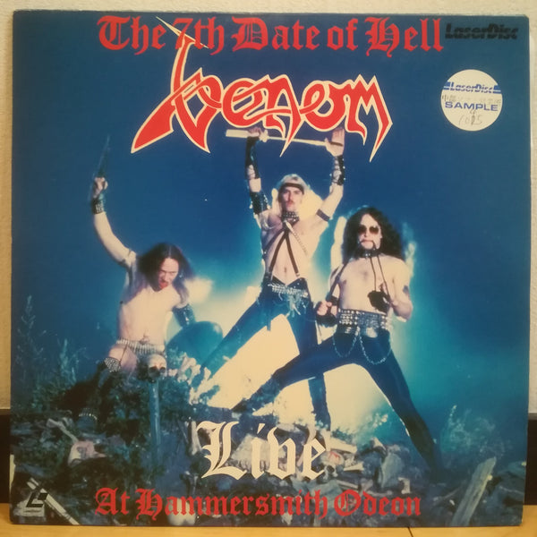 Venom 7th Date of Hell Live at Hammersmith Odeon Japan LD