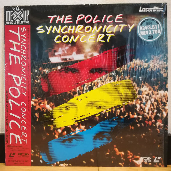 The Police Synchronicity Concert Japan LD Laserdisc SM037-3423
