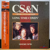Crosby, Stills, and Nash CS&N Long Time Comin History 69-90 Japan LD Laserdisc VPLR-70162