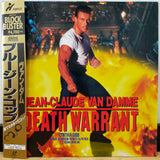 Death Warrant Japan LD Laserdisc PILF-7142 Jean-Claude Van Damme