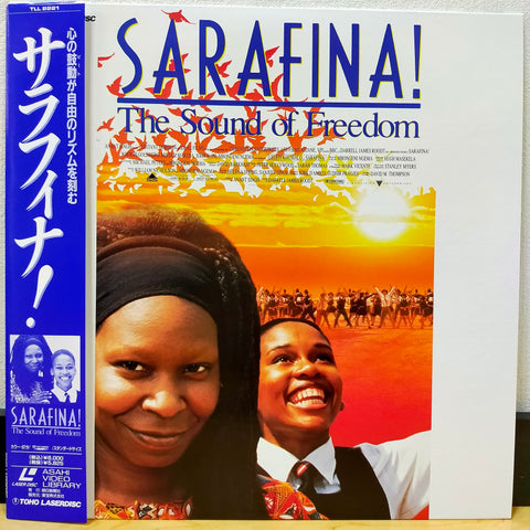 Sarafina Japan LD Laserdisc TLL-2221 Whoopi Goldberg