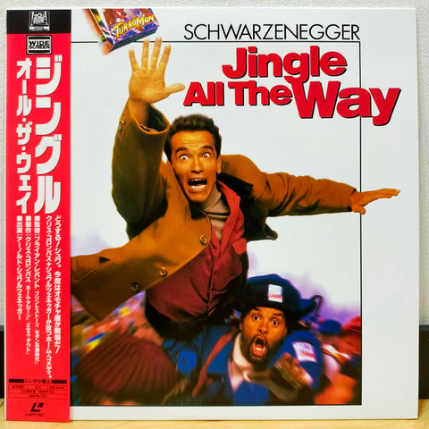 Jingle All the Way Japan LD Laserdisc PILF-2366 Arnold Schwarzenegger