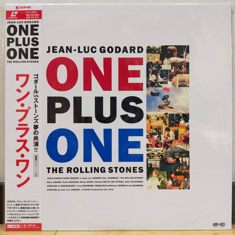 One Plus One Rolling Stones Japan LD Laserdisc PCLE-00025 Jean-Luc Godard