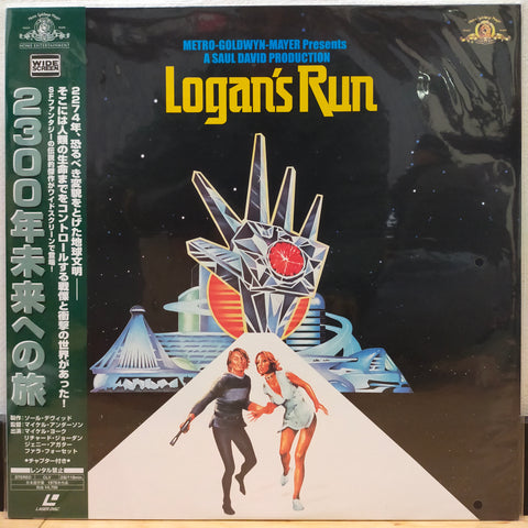 Logan's Run Japan LD Laserdisc PILF-2695