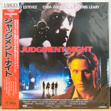 Judgment Night Japan LD Laserdisc JVLF-69005