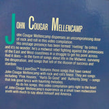 John Cougar Mellencamp Ain't That America LD Laserdisc US Pressing PA-85-124