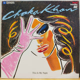 Chaka Khan This Is My Night LD Laserdisc US Pressing PA-85-129