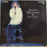 Barbra Streisand One Voice LD Laserdisc US Pressing PA-87-204