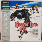 Cross of Iron Japan LD Laserdisc NJL-38555