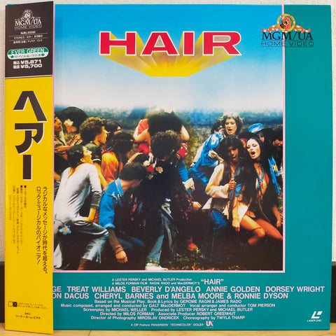 Hair Japan LD Laserdisc NJEL-51330