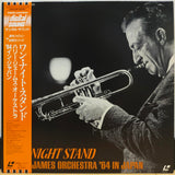 One Night Stand Harry James Orchestra '64 in Japan LD Laserdisc L080-1081