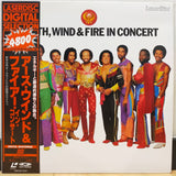 Earth Wind & Fire in Concert Japan LD Laserdisc SM048-3253 Oakland 1981