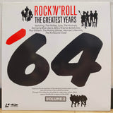 Rock n Roll Greatest Years '64 Japan LD Laserdisc VAL-3108 Hollies Animals Rolling Stones Kinks