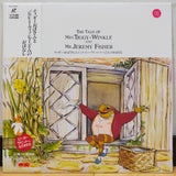 The Tale of Mrs. Tiggy-Winkle and Mr. Jeremy Fisher Japan LD Laserdisc PCLP-00455