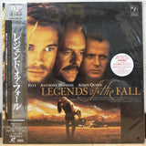 Legends of the Fall Japan LD Laserdisc SRLP-5113-4