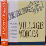 Village Voices Japan LD Laserdisc VALJ-3355 Bob Dylan Joni Mitchell Etc