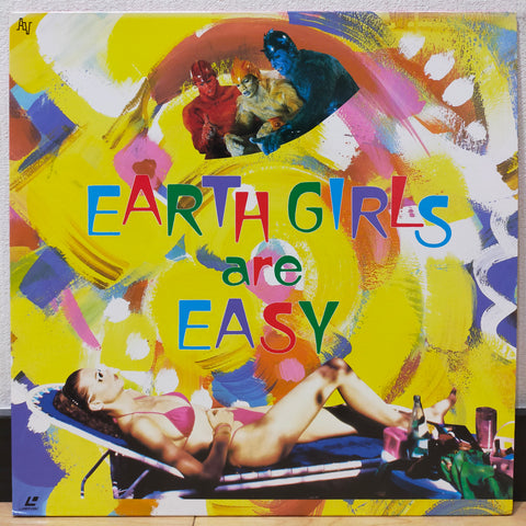 Earth Girls Are Easy Japan LD Laserdisc NAL-10026