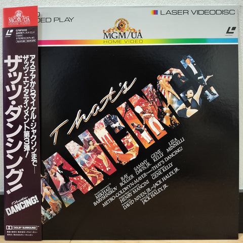 That's Dancing Japan LD Laserdisc G78F5512