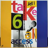 Take 6 All Access Japan LD Laserdisc WPLP-9079