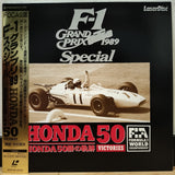 F-1 Grand Prix Special 1989 Honda 50 Victories Japan LD Laserdisc SC045-6120