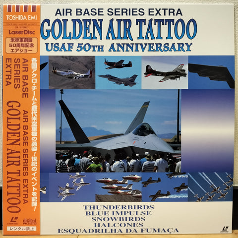 Golden Air Tattoo USAF 50th Anniversary Japan LD Laserdisc TOLS-1315
