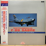 North American F-89 Sabre Super Military Selection Japan LD Laserdisc PCLP-00215