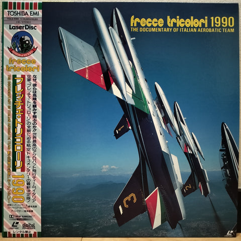 Frecce Tricolori 1990 The Documentary of Italian Aerobatic Team Japan LD Laserdisc TOLS-1080