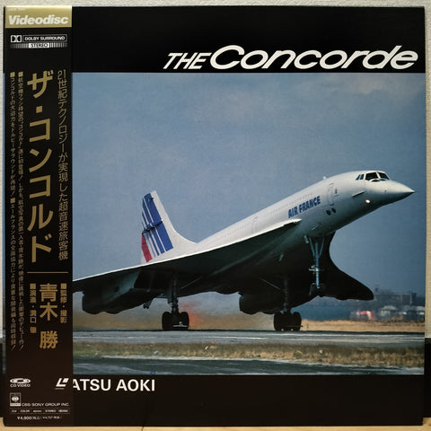 The Concorde Japan LD Laserdisc CSLW-1154