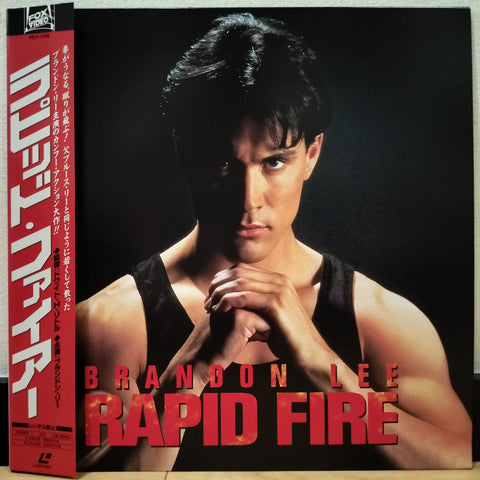Rapid Fire Japan LD Laserdisc PILF-1708 Brandon Lee