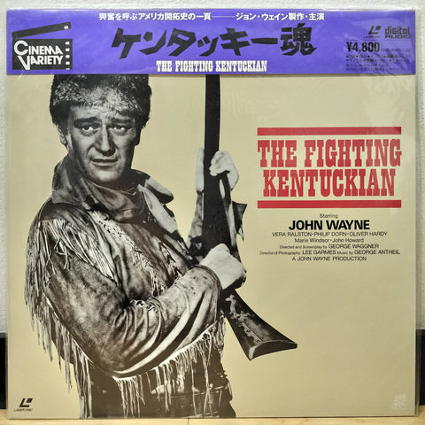 The Fighting Kentuckian Japan LD Laserdisc STLI-1007 John Wayne
