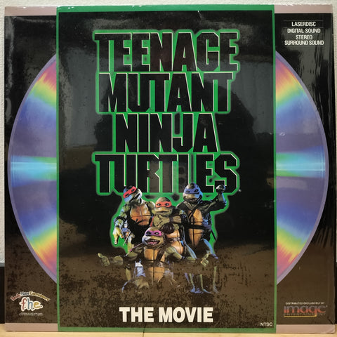Teenage Mutant Ninja Turtles The Movie TMNT LD US Laserdisc ID7609IV Image