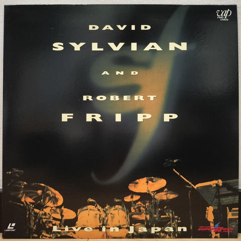 David Sylvian and Robert Fripp Live in Japan LD Laserdisc VPLR-70517