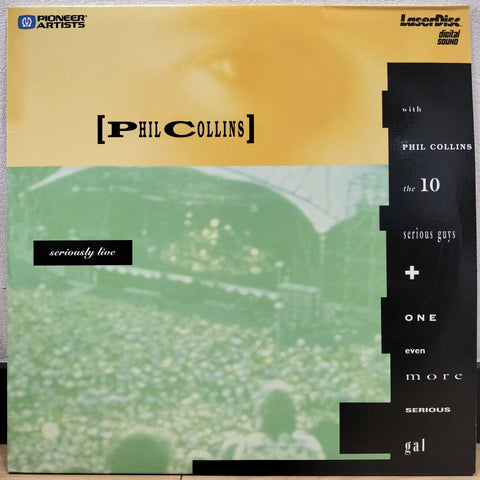 Phil Collins Seriously Live US LD Laserdisc PA-91-334