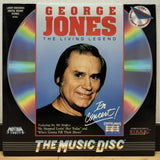 George Jones the Living Legend in Concert US LD Laserdisc ID6367ME