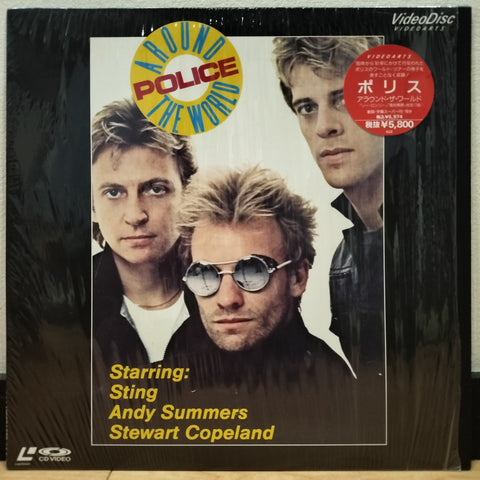Police Around the World Japan LD Laserdisc VAL-3522