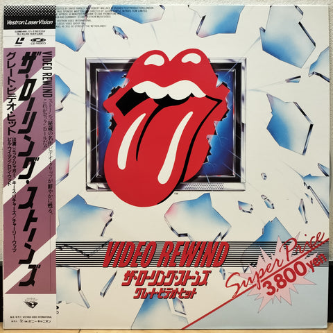 Rolling Stones Video Rewind Japan LD Laserdisc G38M5446