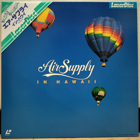 Air Supply in Hawaii Japan LD Laserdisc MP161-25DO