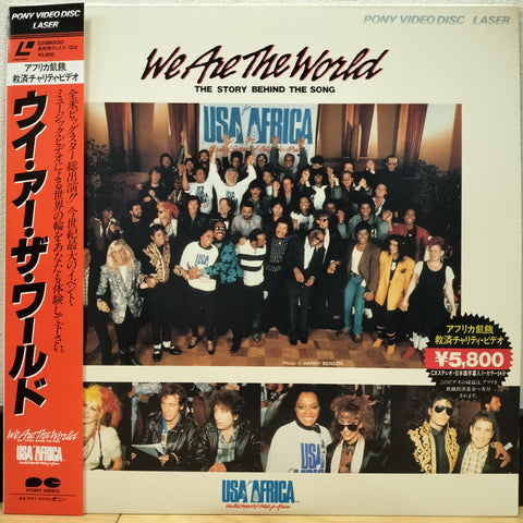 We Are the World - The Story Behind the Song Japan LD Laserdisc G58M0050