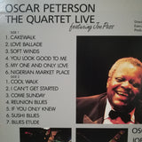 Oscar Peterson The Quartet Live with Joe Pass Japan LD Laserdisc VAL-3038