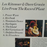 Lee Ritenour & Dave Grusin Live From the Record Plant Japan LD Laserdisc VAL-3009