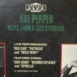Art Pepper Notes From a Jazz Survivor Japan LD Laserdisc VPLR-70124