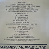 Carmen McRae Live Japan LD Laserdisc VAL-3019