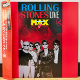 Rolling Stones Live At The Max Japan LD Laserdisc VALJ-3416