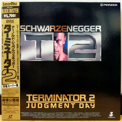 Terminator 2 Judgement Day T2 Japan LD Laserdisc PILF-1375