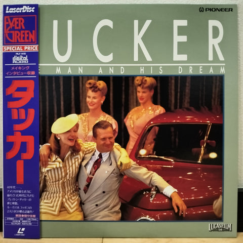 Tucker the Man and His Dream Japan LD Laserdisc PILF-1410