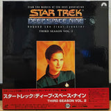 Star Trek Deep Space 9 DS9 Season 3 Vol 2 Japan LD-BOX Laserdisc PILF-2441