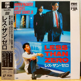 Less Than Zero Japan LD Laserdisc SF073-1650