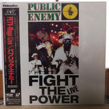 Public Enemy Fight The Power Live Japan LD Laserdisc CSLM-138
